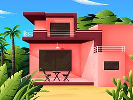 建筑插画