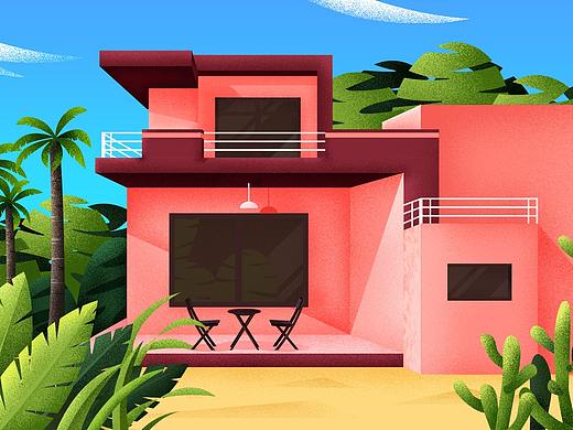 建筑插画