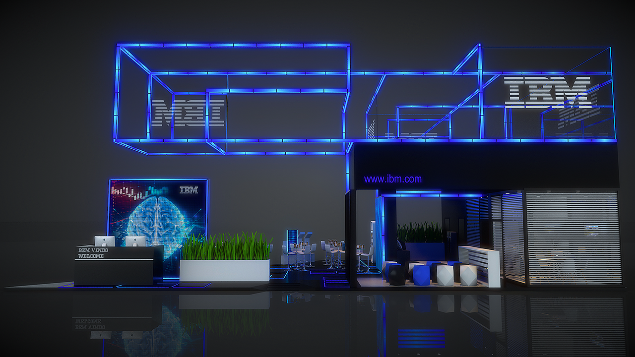 科技展会（图ZMTczMjM5MTM2） - 建筑/空间 - 站酷设计师Bigggg原创素材 - 站酷ZCOOL