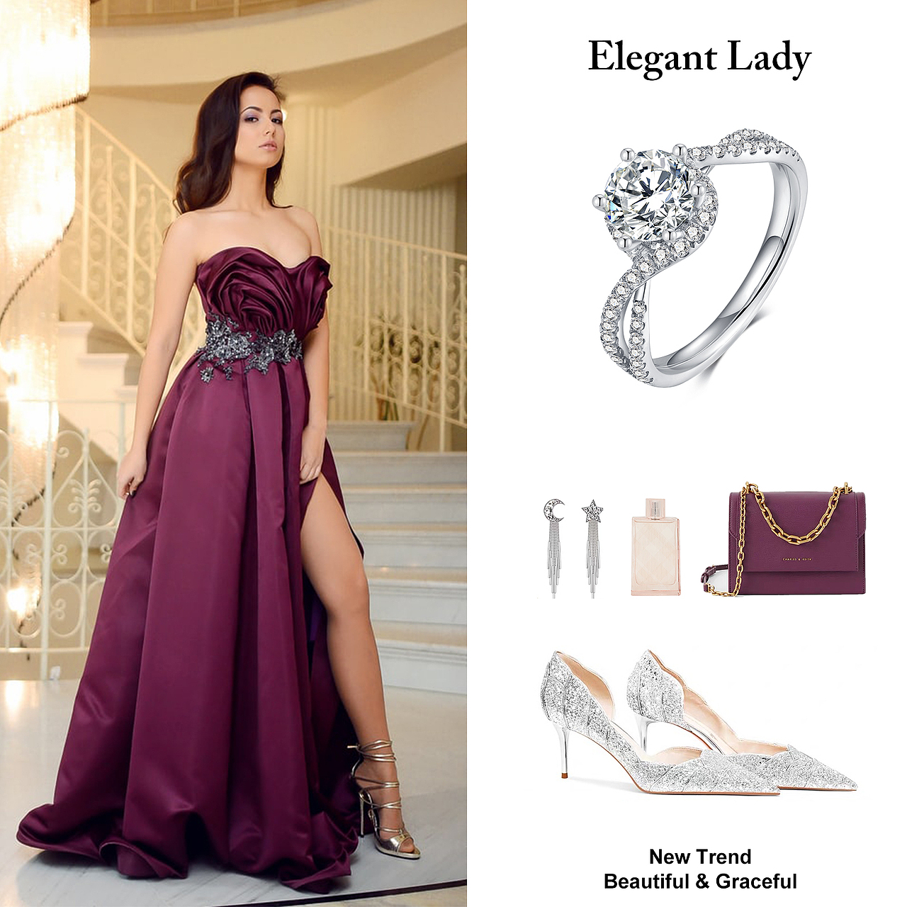 亞馬遜戒指主圖（圖ZMjMxMzAyMjg0） - 品牌 - 站酷設(shè)計師李好棒原創(chuàng)素材 - 站酷ZCOOL