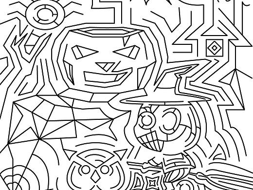 万圣节插画（个人主页-ZNDg0OTIwNjg=） - 商业插画 - 站酷设计师柳知一原创素材 - 站酷ZCOOL