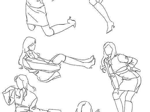 #速写60天挑战赛# Day7 @速写班长 