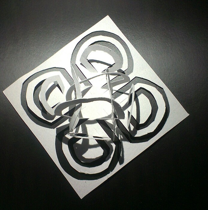 立体构成--剪纸