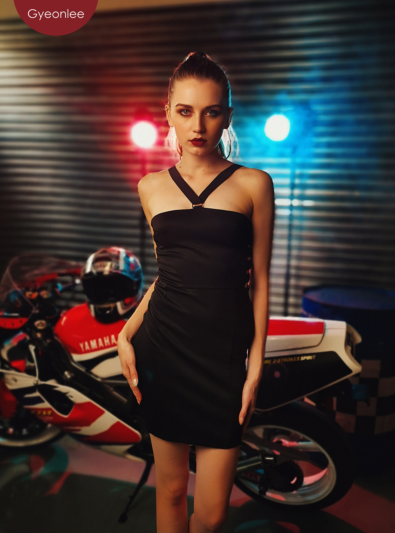 华为mate20pro欧美车模拍摄