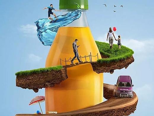 海报设计中的几何元素!