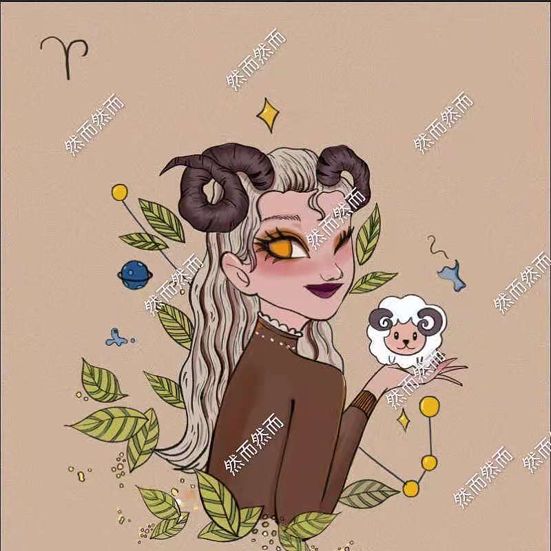 星座之女，九大星座对应的少女，各有千秋。（图ZMjM0NDE2NzI0） - 创作习作 - 站酷设计师不瘦的小老虎原创素材 - 站酷ZCOOL