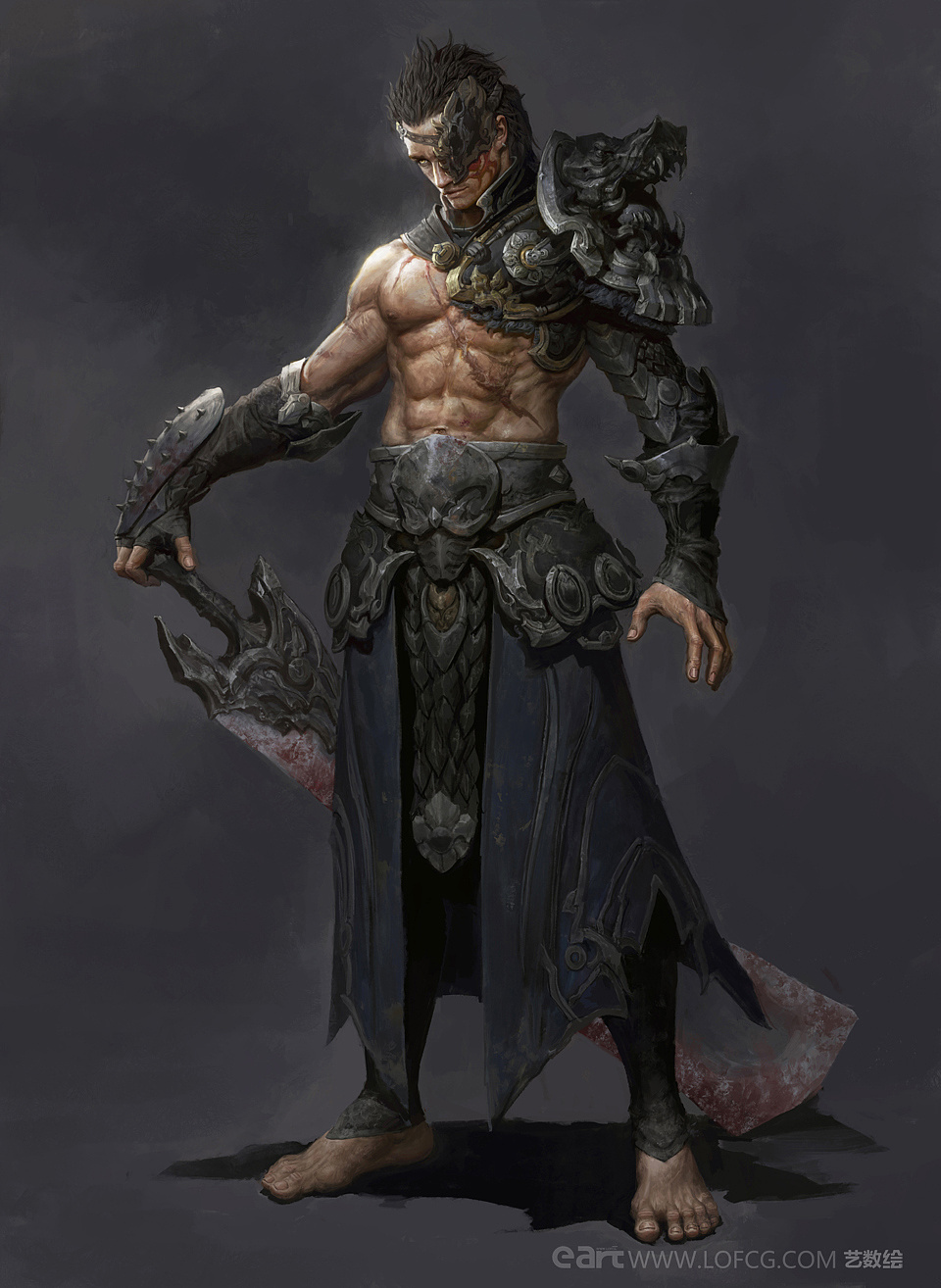 钟风华最新课堂范画|插画|游戏原画|艺数绘cg - 原创作品 - 站酷