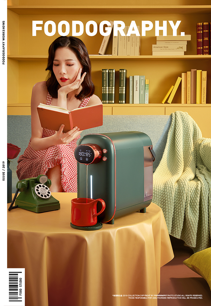 小家电摄影 | VISEN维尔逊净饮机 ✖ foodography