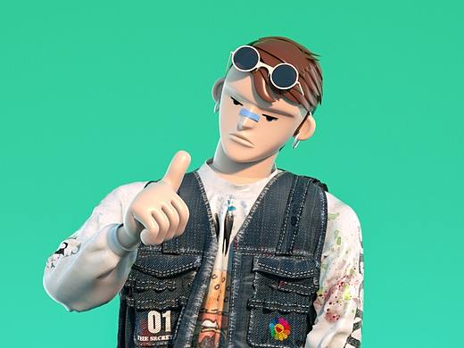 SECRET LAB 01-GRAY-IP形象