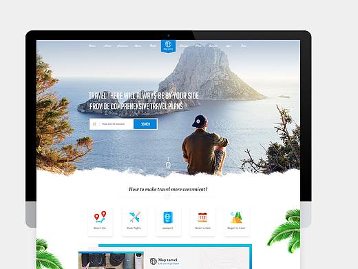 旅游地图网站设计