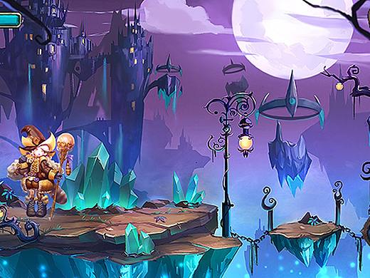 橫板場(chǎng)景原畫（個(gè)人主頁(yè)-ZMzM2NzA1MDQ=） - 游戲原畫 - 站酷設(shè)計(jì)師睡覺(jué)啊原創(chuàng)素材 - 站酷ZCOOL