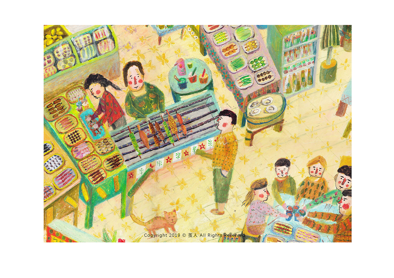 寻找一点微光|插画|绘本|茧人 - 原创作品 - 站酷 (zcool)