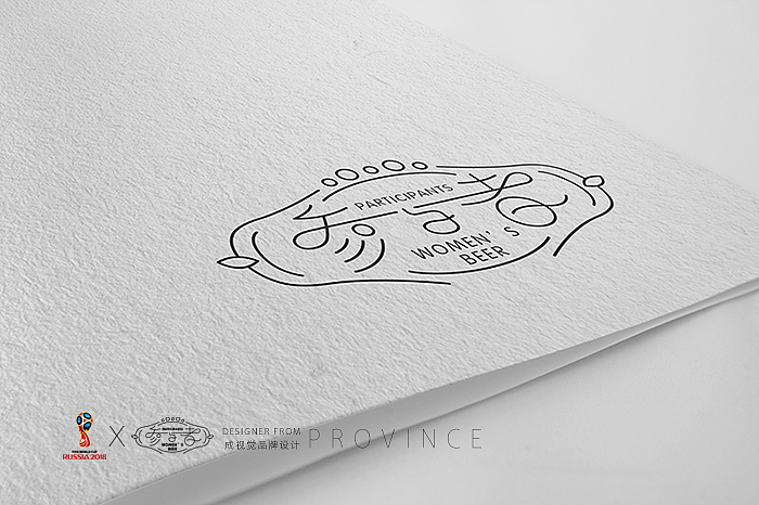 助力2018年世界杯——女性啤酒logo设计（图ZMTE5NTMxNDg4） - 品牌 - 站酷设计师成视觉设计原创素材 - 站酷ZCOOL