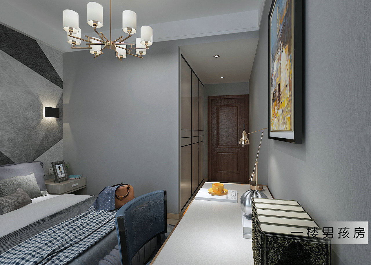 泰安知名设计师殷俊杰山语观邸135+135m²效果图