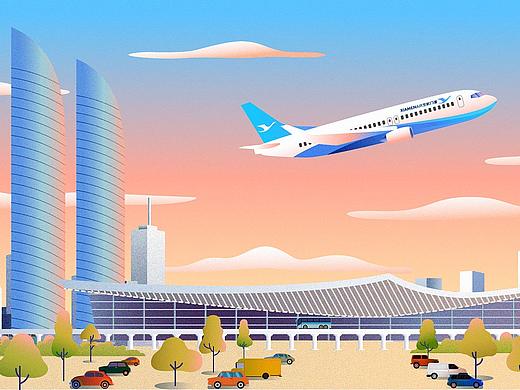 厦门航空MG动画宣传片 厦门动画团队  厦门动漫公司