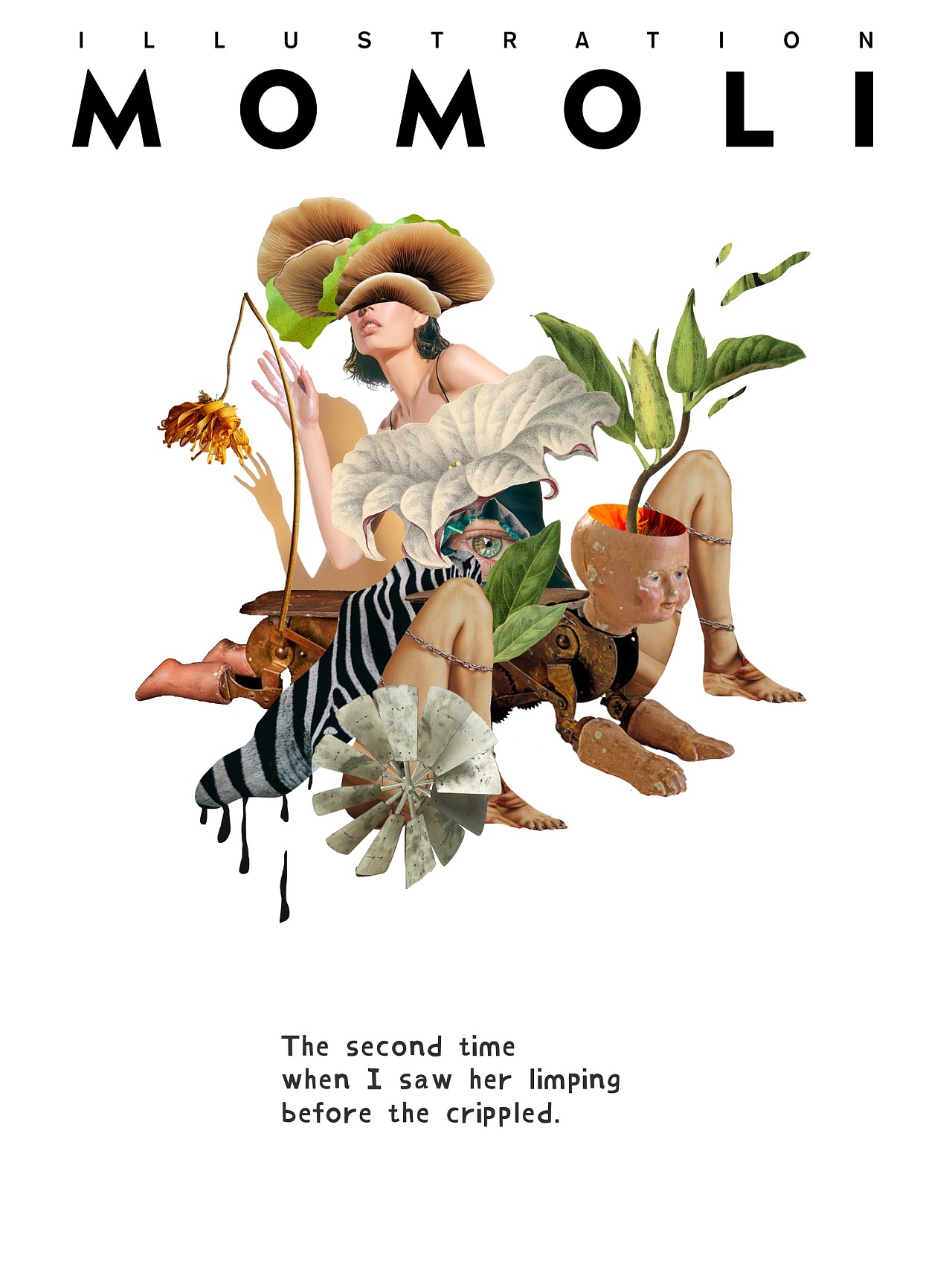 拼贴-面具|插画|新锐潮流插画|末末里momo - 原创作品 - 站酷 (zcool)