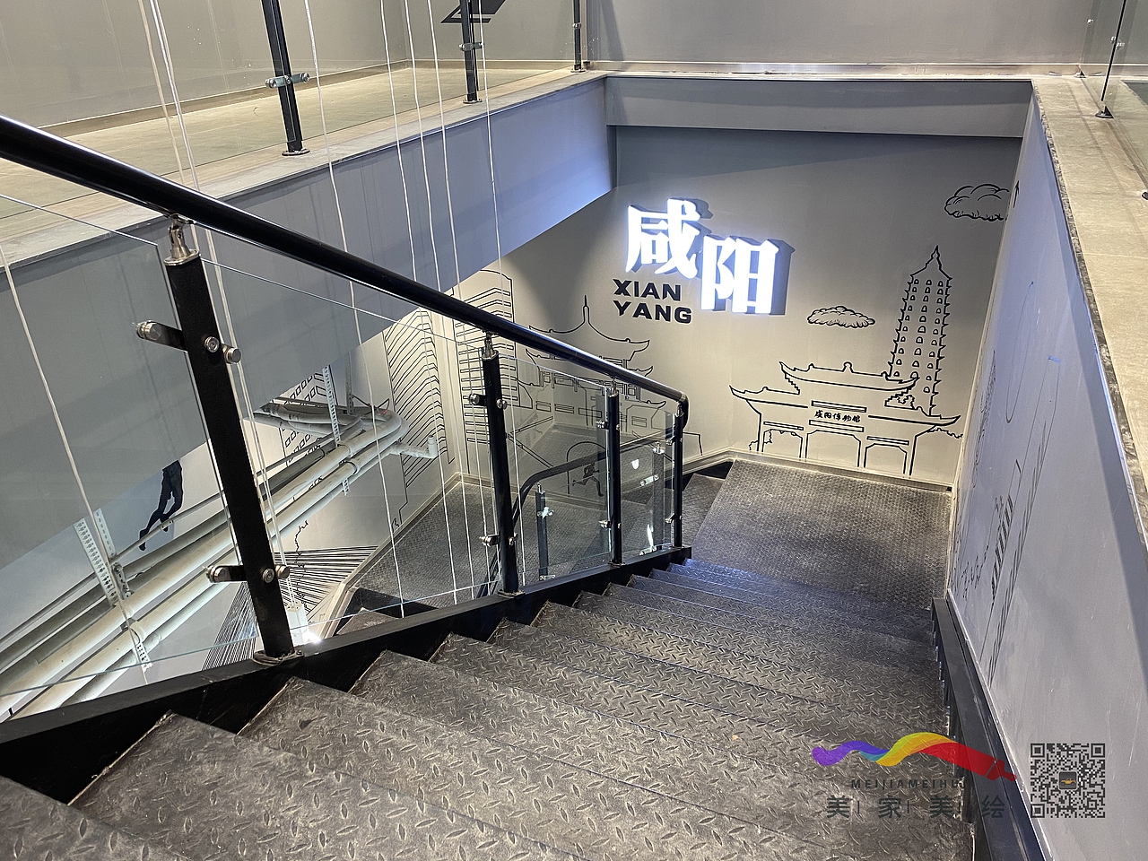 太原运动品牌彩绘墙绘太原墙绘（图ZMjQ0NDA2NTUy） - 艺术插画 - 站酷设计师太原墙绘太原手绘原创素材 - 站酷ZCOOL