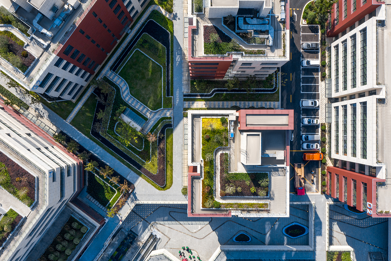 “海上绿岛”：上海杨浦海尚世界智慧天地园区