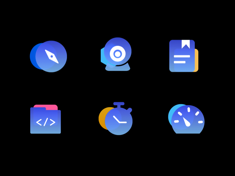 图标动效设计（图ZMjcyNzM5Mzg4） - 图标 - 站酷设计师NoraLin原创素材 - 站酷ZCOOL