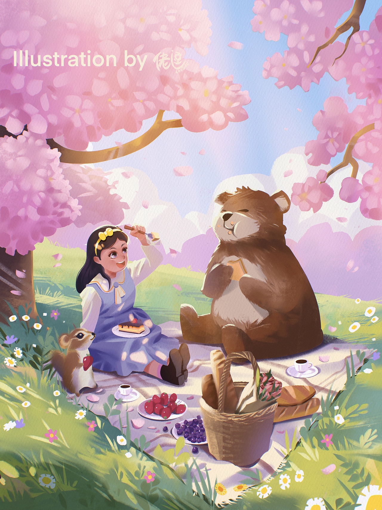 三月份插画作品总结（图ZMjk2MjQwNDQw） - 儿童插画 - 站酷设计师佬逗佬逗原创素材 - 站酷ZCOOL