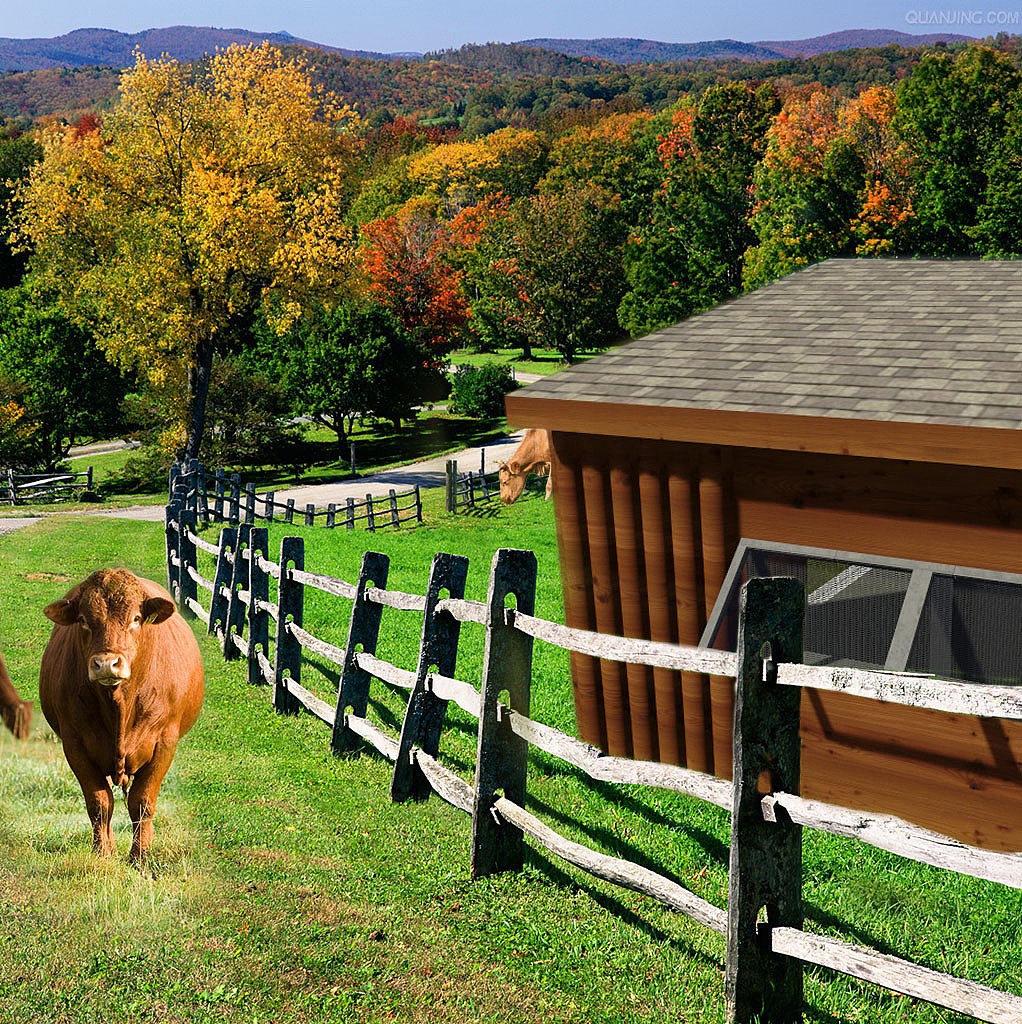 人工湖周边别墅设计