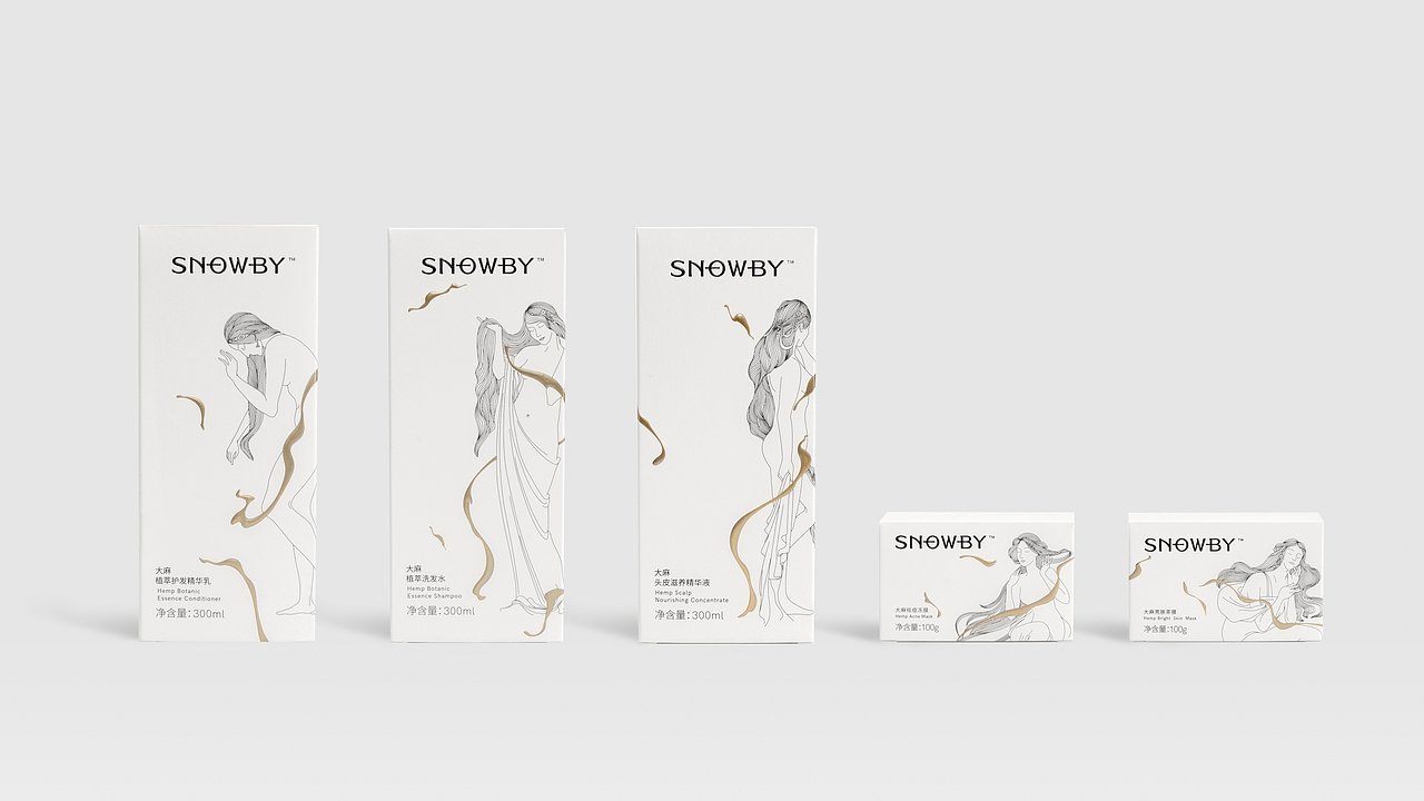 SNOWBY × 3721设计 | SNOWBY有机护肤品牌
