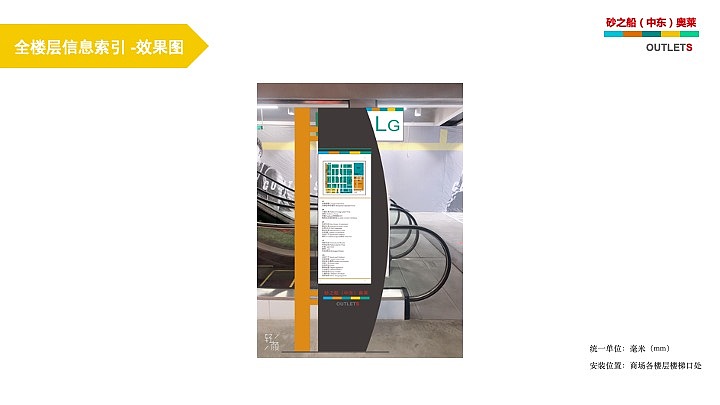 砂之船（中东）奥莱导视系统设计（图ZMTk0MDUwODMy） - PPT/Keynote - 站酷设计师念念不望必有回响原创素材 - 站酷ZCOOL