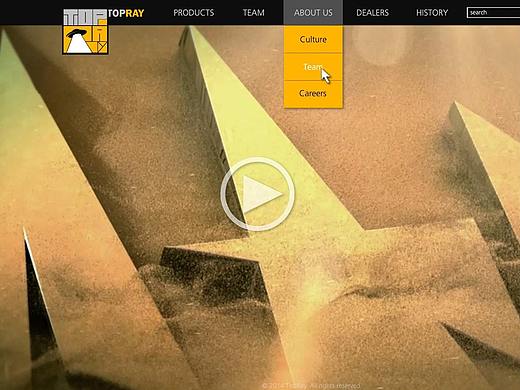 网站主页ui设计