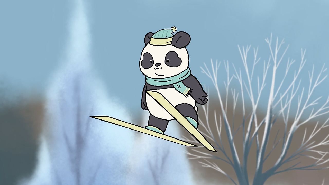 2022冬奥会自制动画（图ZMjg3NzkzNDk2） - 动画片 - 站酷设计师阿尨原创素材 - 站酷ZCOOL