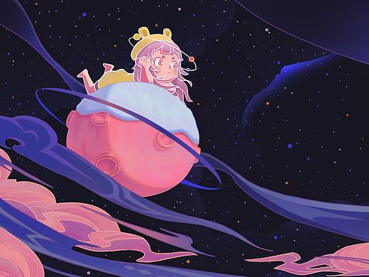 不是小星球而是小宇宙（个人主页-ZNDQ4NDE0NzY=） - 创作习作 - 站酷设计师王神仙Yuumi原创素材 - 站酷ZCOOL