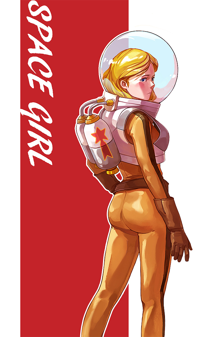 太空女孩（图ZMTk4MTYyNDI0） - 创作习作 - 站酷设计师陈Big原创素材 - 站酷ZCOOL