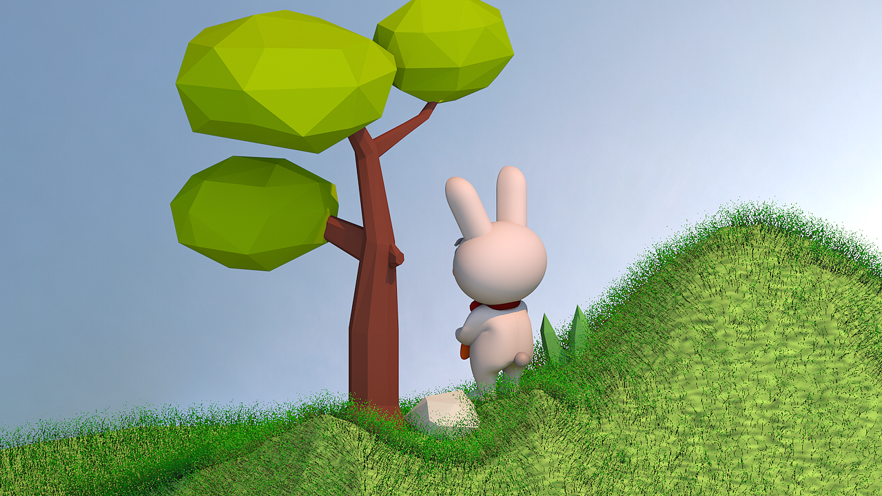 DAY2 形象建模练习——兔子