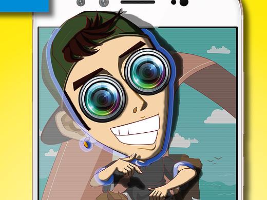 手机商业插画（个人主页-ZMjkyNjcwNDA=） - 商业插画 - 站酷设计师Vencci原创素材 - 站酷ZCOOL