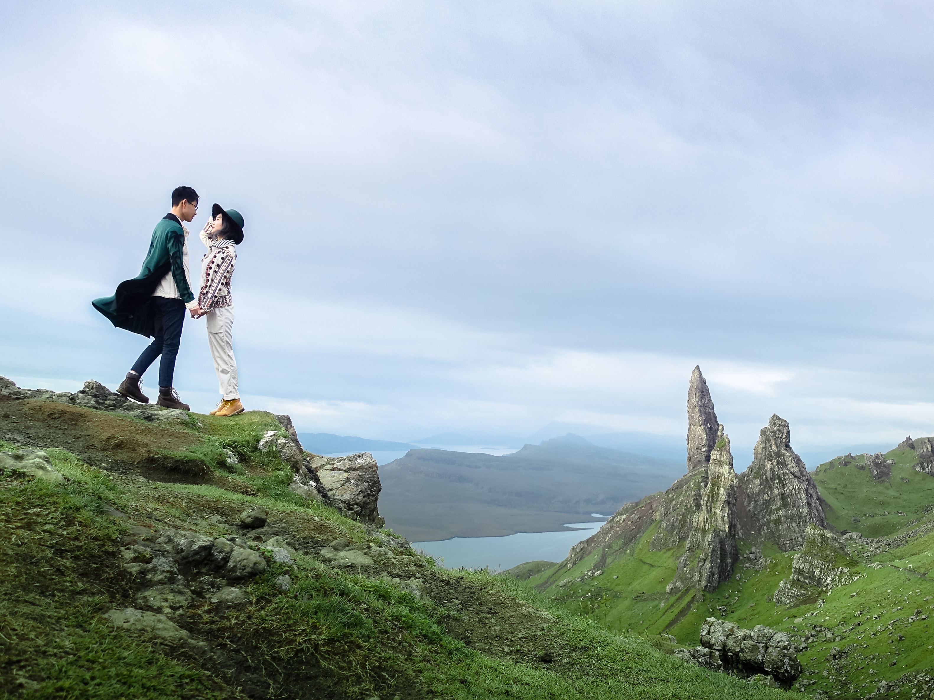 旅拍幕后：极致风光摄影之旅——苏格兰之风巨大的三天