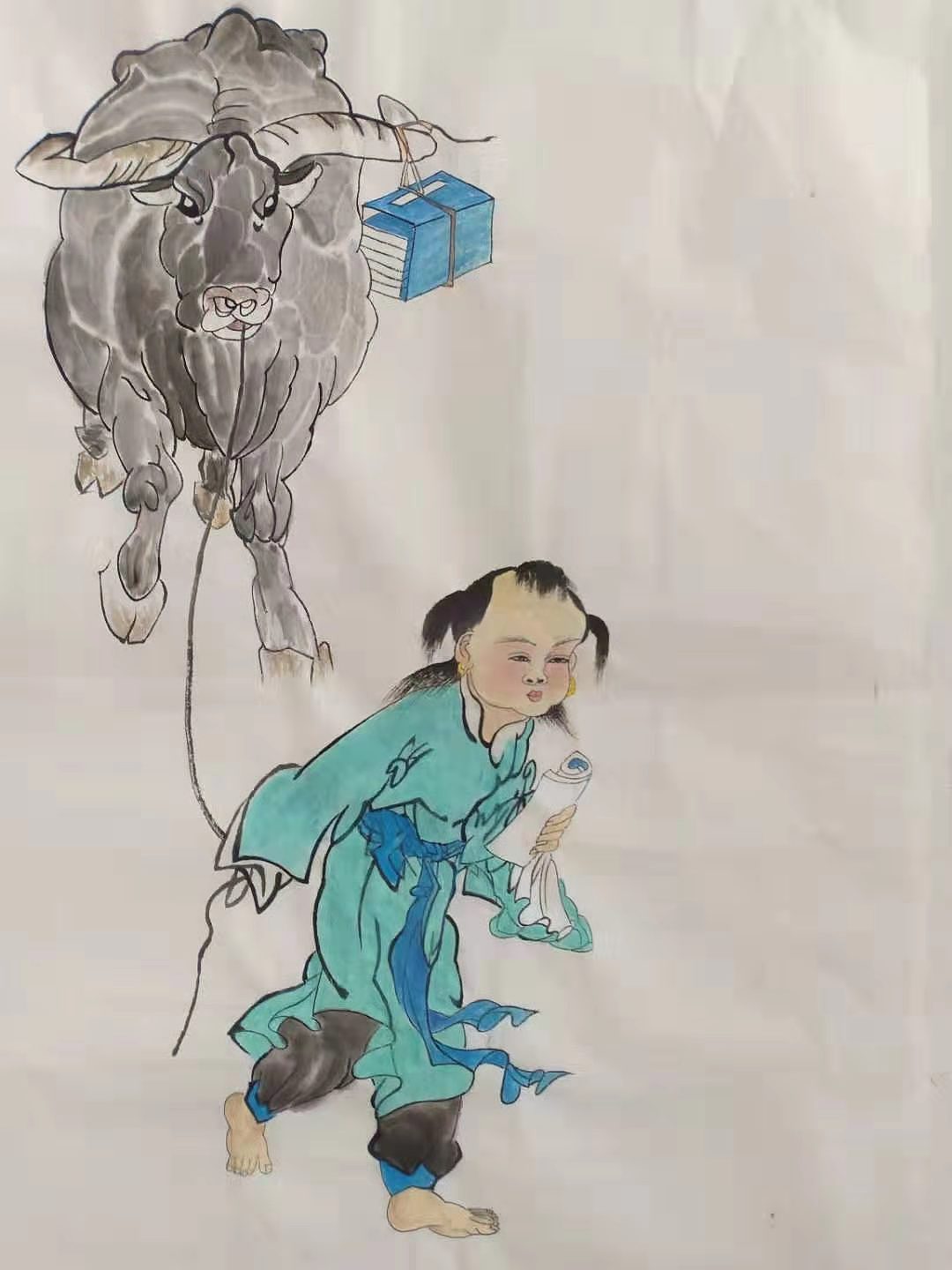 卜宪锁国画作品（一）