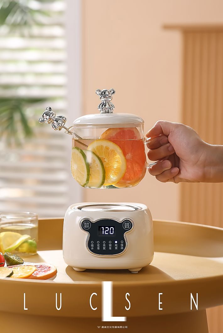 小家電攝影|玻璃養(yǎng)生壺 X鹿森視覺（圖ZMzQ3MzcyNzQ4） - 產(chǎn)品攝影 - 站酷設(shè)計師鹿森視覺原創(chuàng)素材 - 站酷ZCOOL