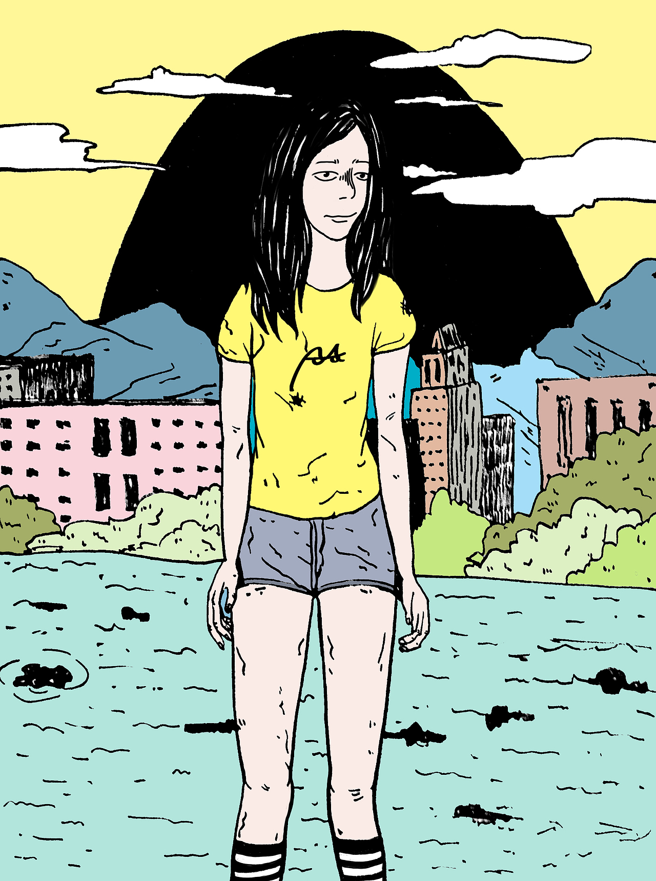 自我封闭阶段（图ZMzU2NTI2OTY=） - 商业插画 - 站酷设计师Mikoyom原创素材 - 站酷ZCOOL