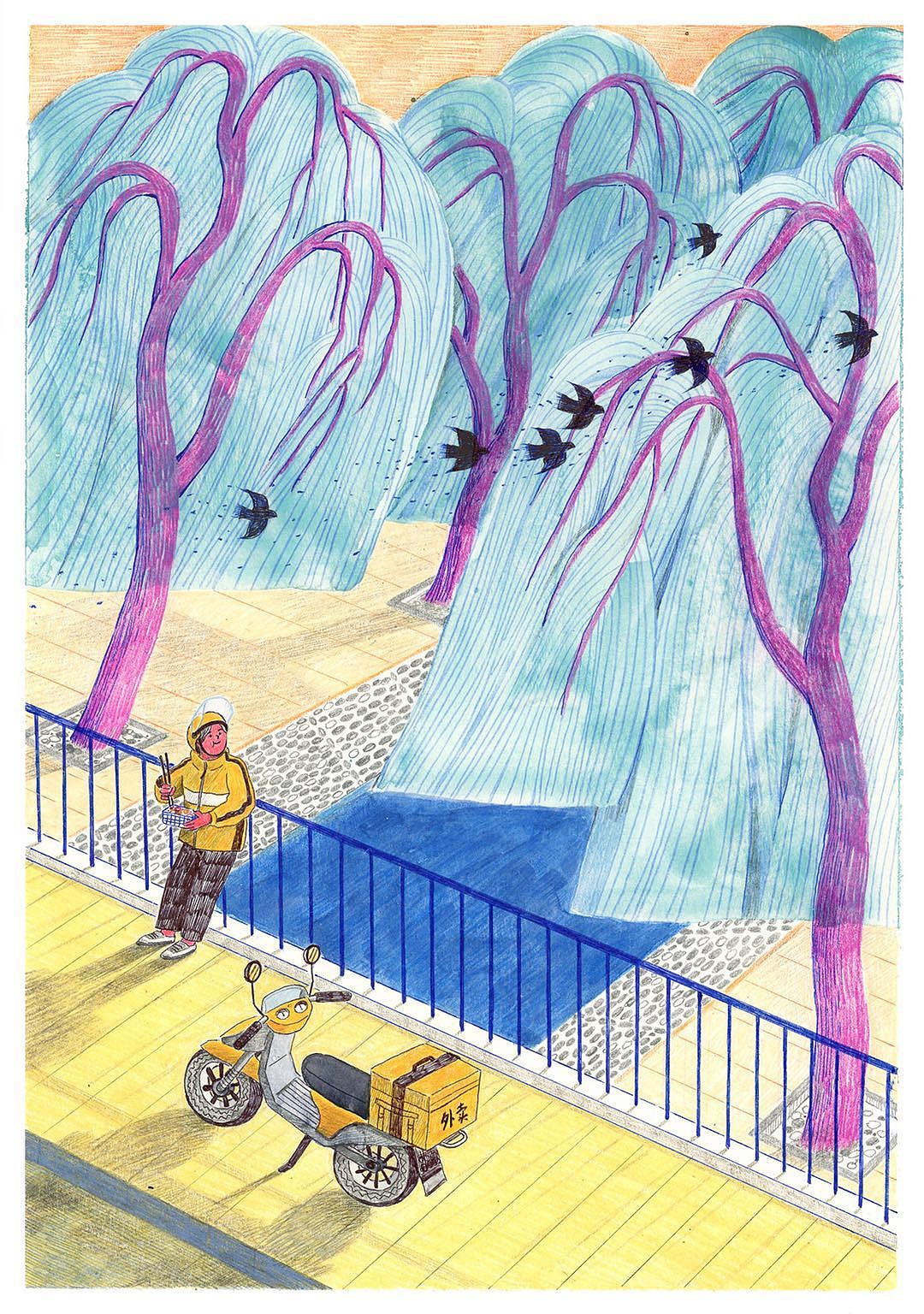 春分（图ZMjQ3NjM0ODk2） - 绘本 - 站酷设计师闷豆m_douer原创素材 - 站酷ZCOOL