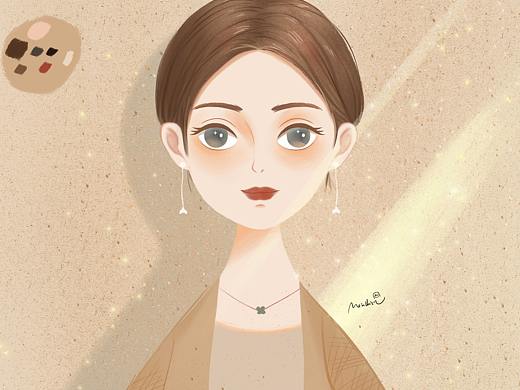 插画头像练习
