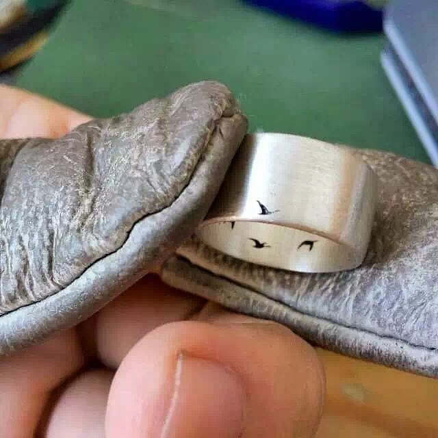 素覆之往 原创戒指 制作过程