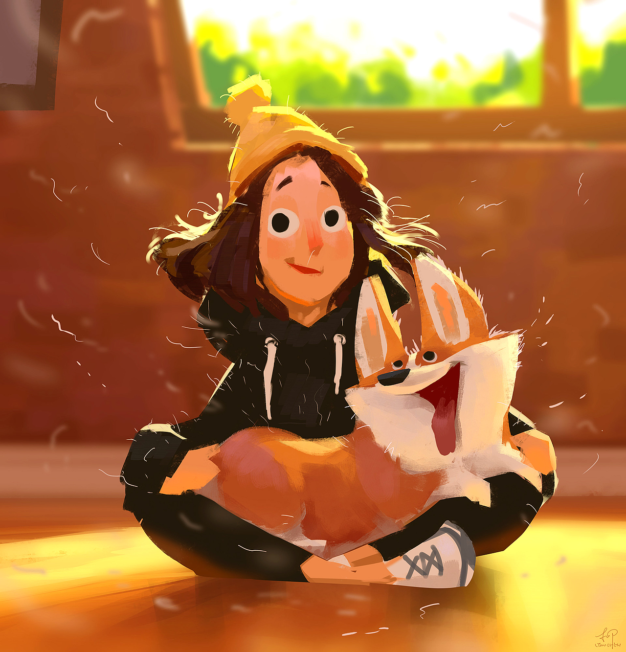 插画各具特色的宠物插画总有一款适合你