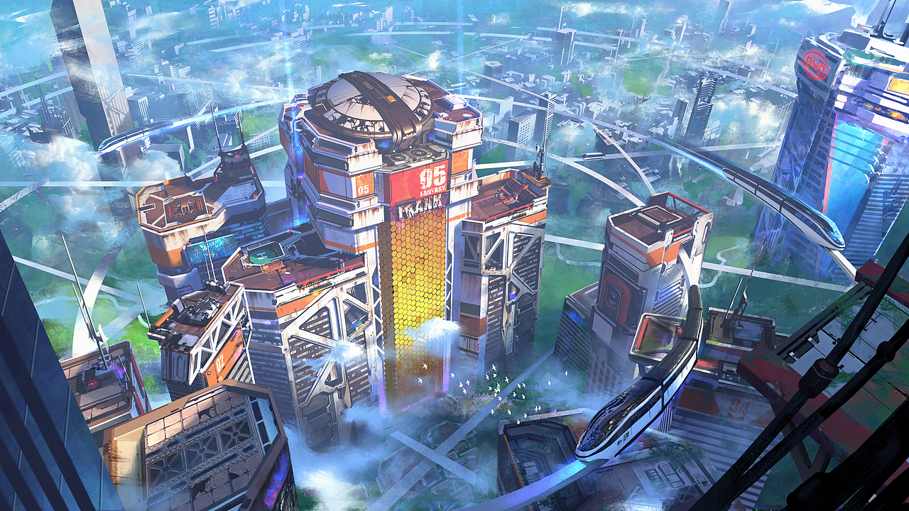 筑梦云端，城就未来——创作（图ZMTQ5NjgwNjM2） - 概念设定 - 站酷设计师卷毛毛很卷原创素材 - 站酷ZCOOL