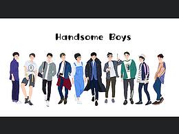 「人物插畫」——男孩