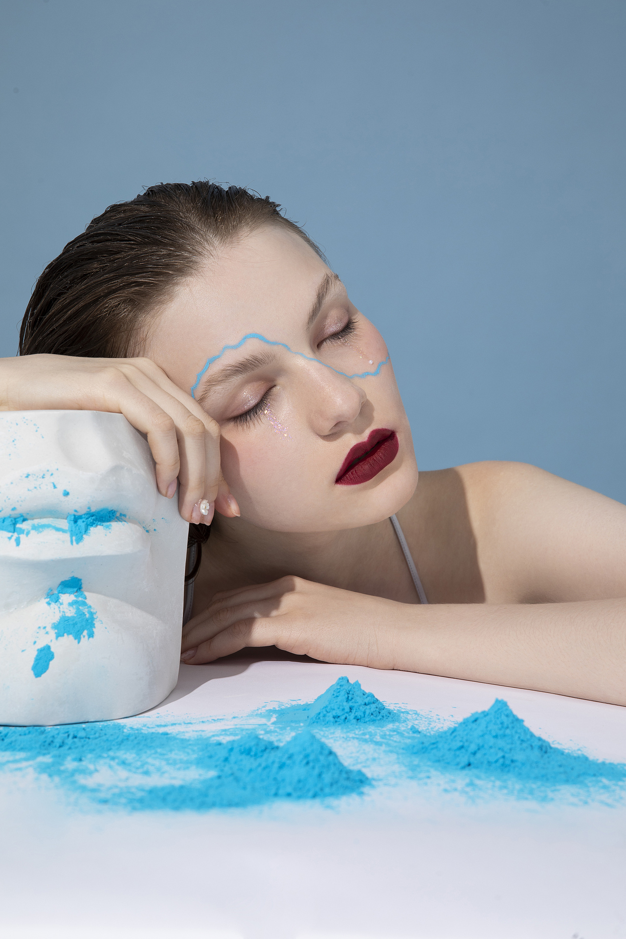 半桃彩妆商业摄影