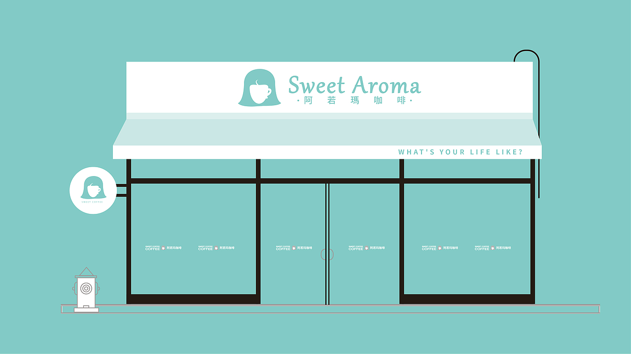 Commercial Case 03 ·【SWEET AROMA COFFEE】(图ZMjY4MDg2MDE2) - 品牌 - 站酷设计师大心传媒原创素材 - 站酷ZCOOL