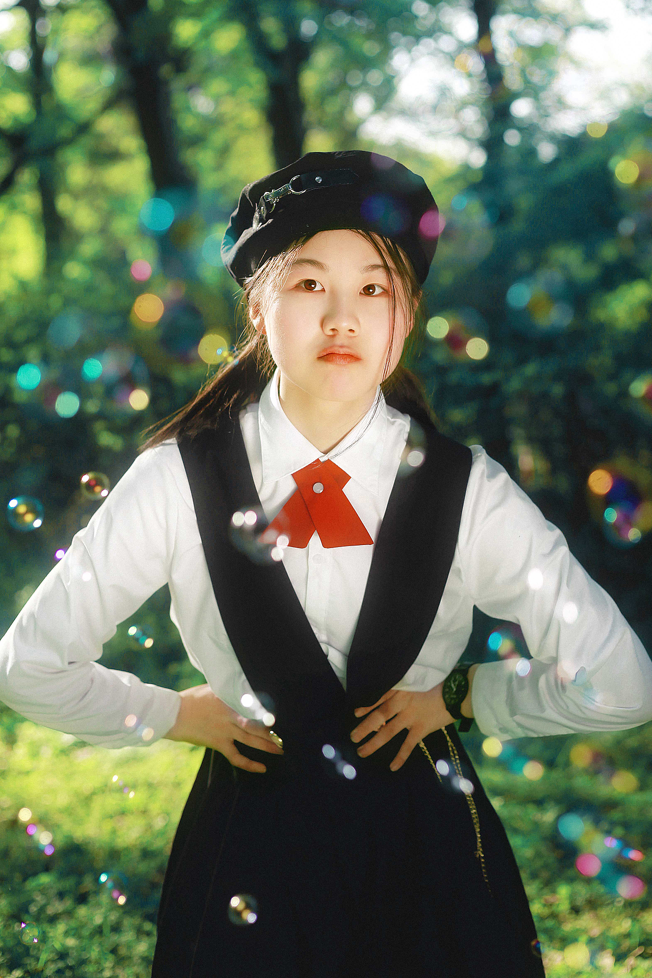 植物园人像写真