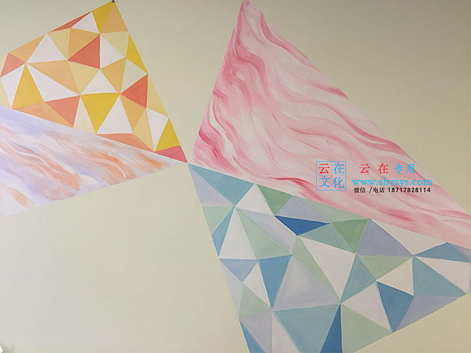 原创作品:上海室内墙绘公司--浦东心悦养老院彩