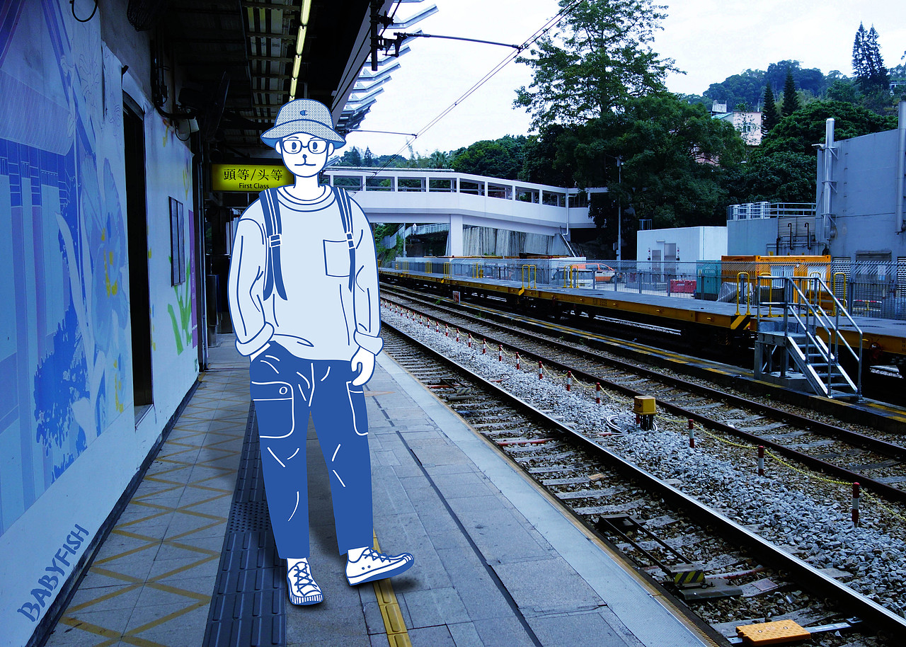 像个大男孩,生活自由自在~