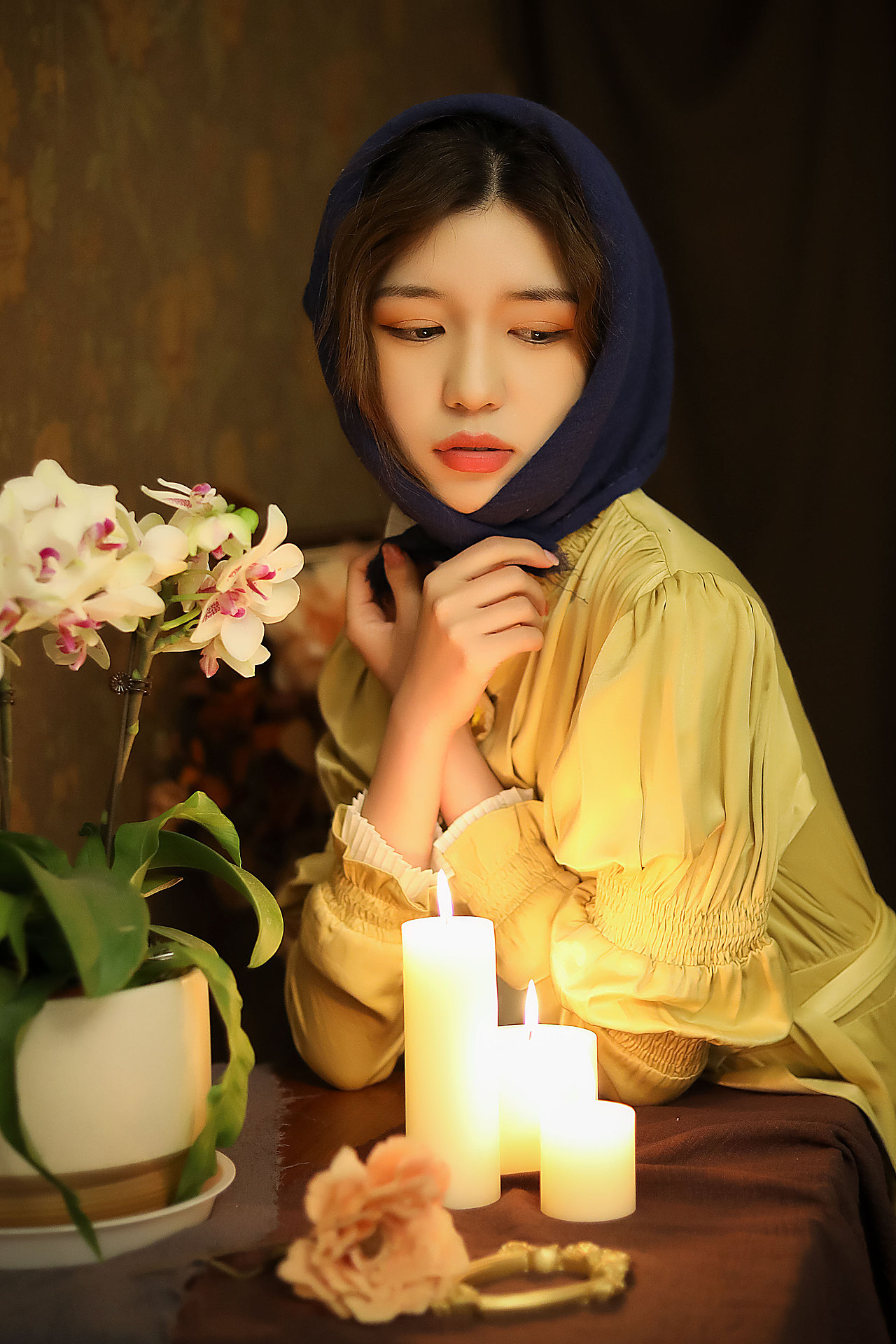 复古油画风|摄影|人像摄影|子诺zineo_原创作品-站酷zcool