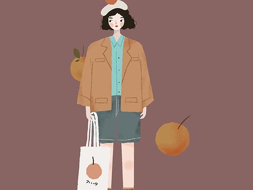 无纹理插画处女作